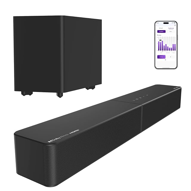 Barra de sonido ULTIMEA Poseidon M40 Dolby Atmos 2.1 con subwoofer inalámbrico