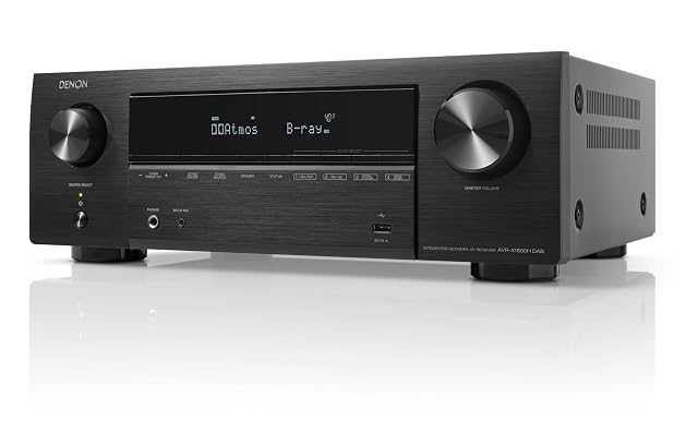 Receptor AV de 7.2 canales Denon AVR-X1800HDAB