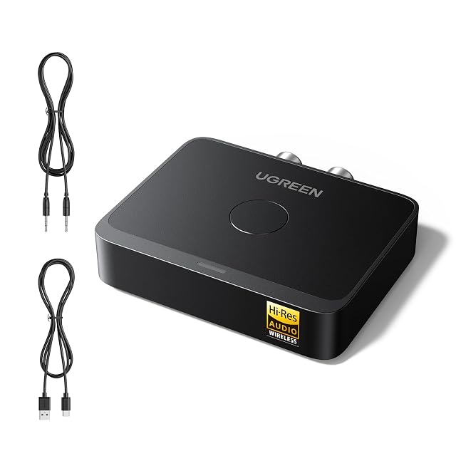 Receptor Bluetooth 6.0 UGREEN con LDAC y salidas RCA
