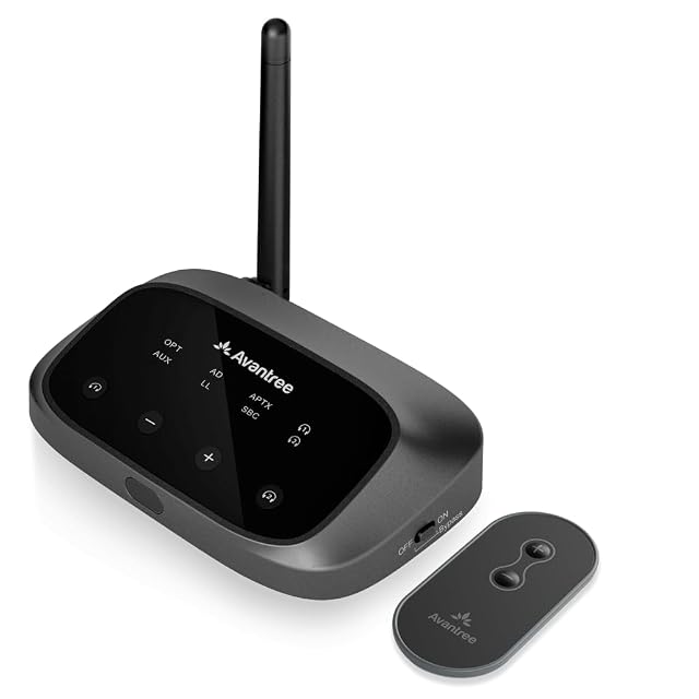Transmisor Bluetooth para televisor Avantree Oasis Plus 2 con mando