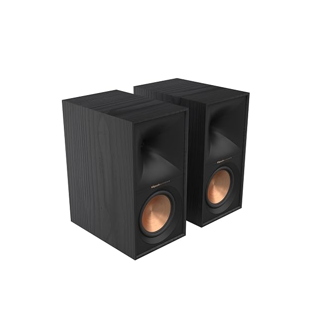 Altavoces de estantería pasivos compactos Klipsch R-60M en negro