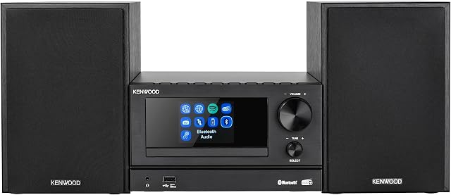 Microcadena Kenwood M-7000S en negro