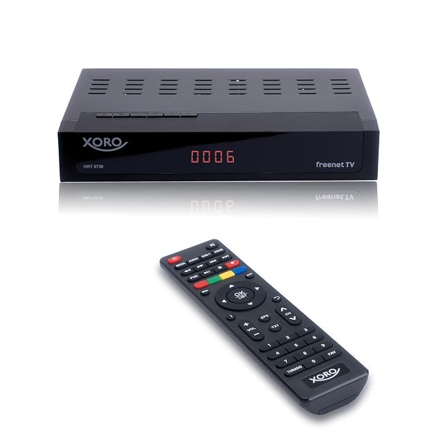 Receptor híbrido DVB-C y DVB-T2 XORO HRT 8730