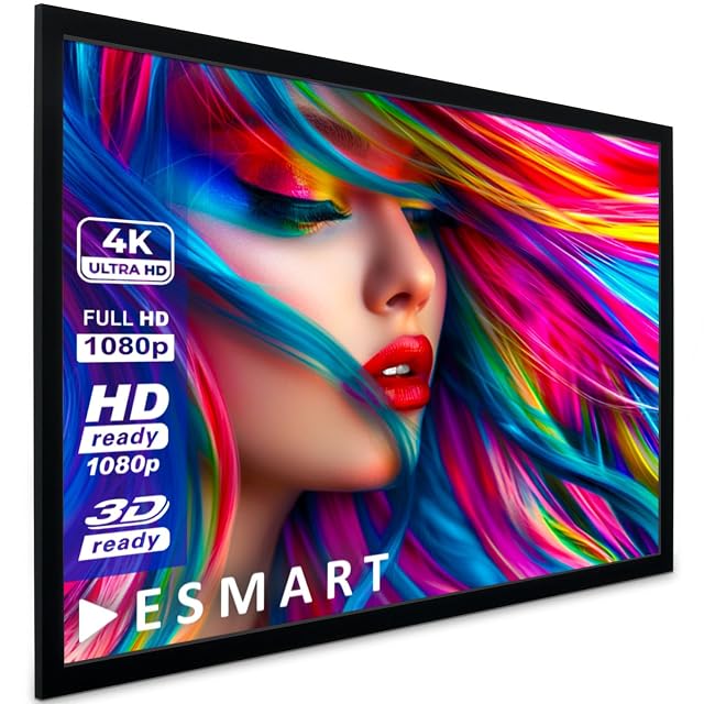 Pantalla de proyección de marco fijo ESMART Economy EXF