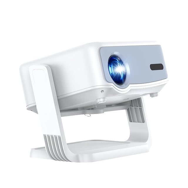 Proyector Full HD 1080p PTVEO con Android 13 en blanco
