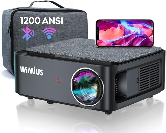 Proyector Full HD WiMiUS K1 con wifi y Bluetooth