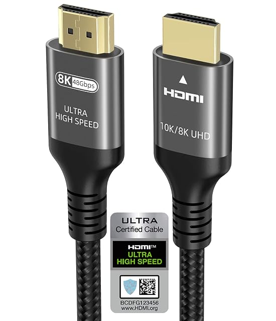 Cable HDMI certificado trenzado Ubluker de 1,5 metros
