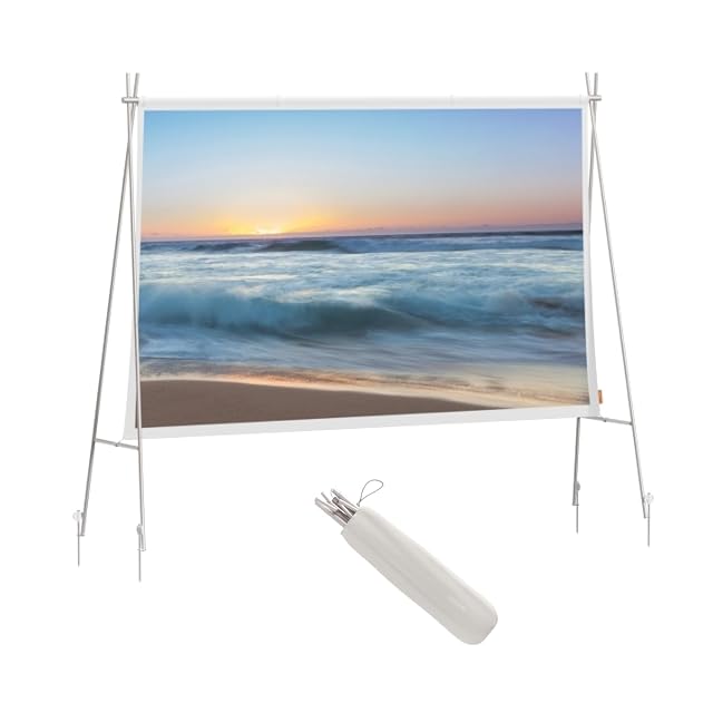Pantalla de proyección plegable de exterior XGIMI de 70 pulgadas