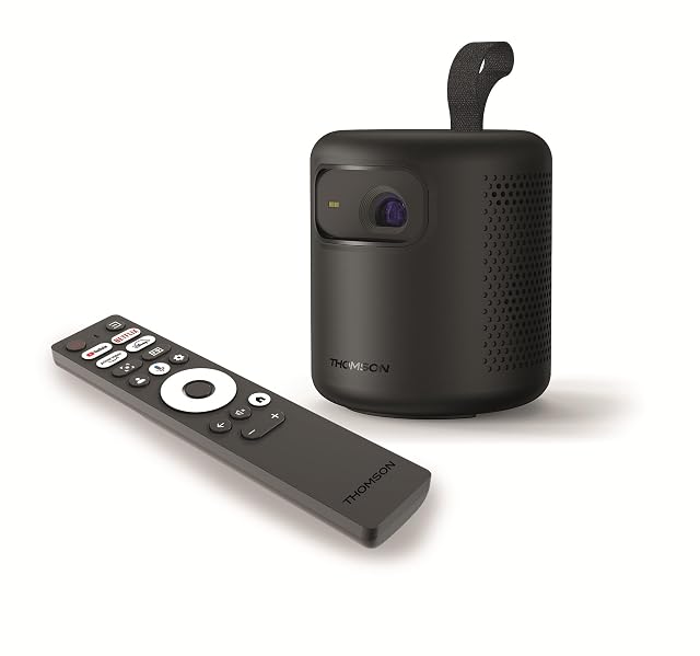Proyector portátil Full HD Thomson Vega PG35B con maleta rígida