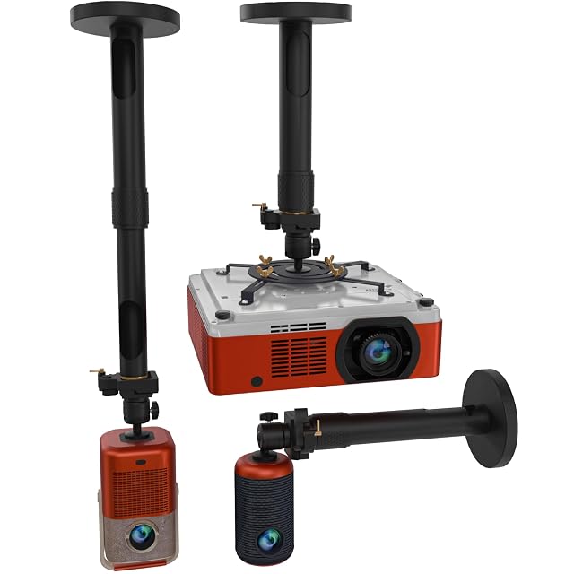 Soporte universal para proyector PropVue con brazo telescópico y cabezal de liberación rápida