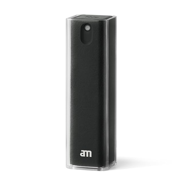 Limpiador de pantallas am Mist 2 en 1 con almohadilla de microfibra integrada
