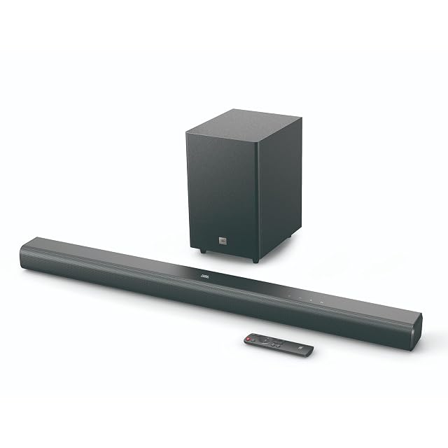 Barra de sonido JBL Cinema SB 550 3.1 en negro