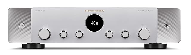 Amplificador estéreo de alta fidelidad Marantz Stereo 70s en plata