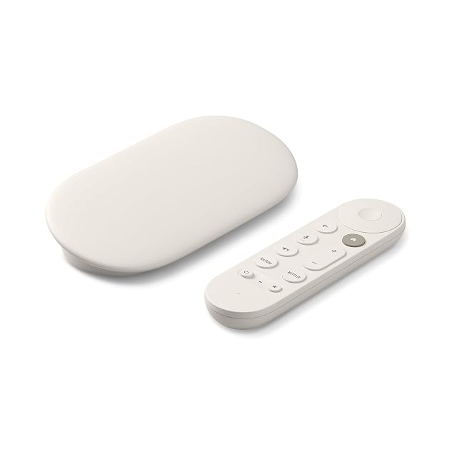 Google TV Streamer 4K con mando de búsqueda por voz