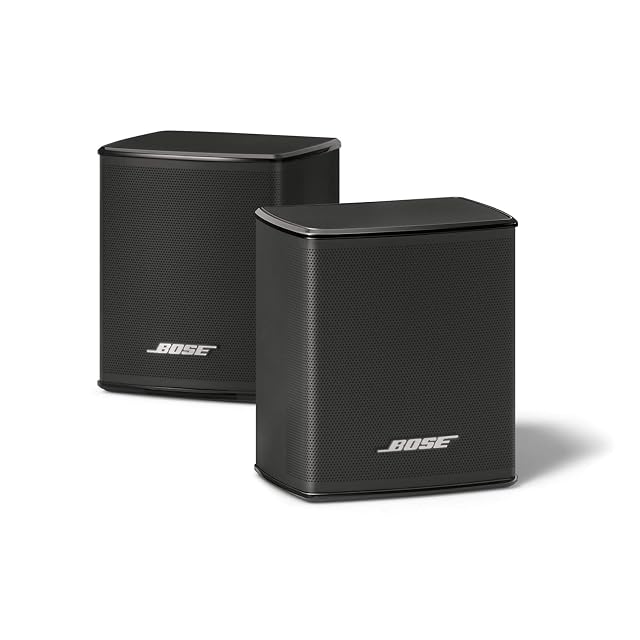 Pareja compacta de altavoces envolventes Bose en negro