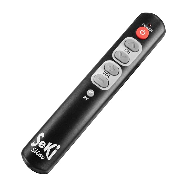Mando universal de aprendizaje SeKi Slim con teclas grandes